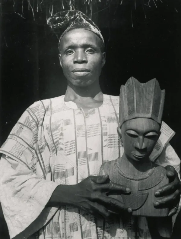 A Show at the Yale Gallery Celebrates Yoruba Artist Moshood Olúṣọmọ Bámigbóyè